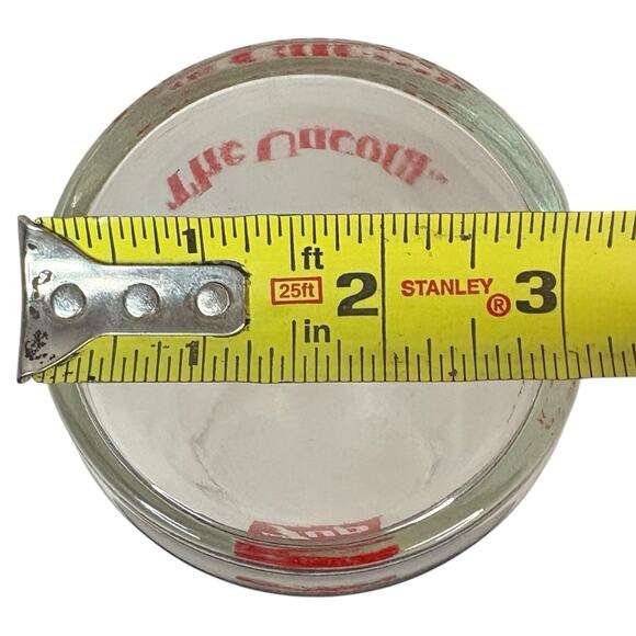 VTG SET OF (2) 7 UP Glass Tumbler THE UNCOLA Upside Down 5" Clear Drinking Cup - Picture 15 of 16